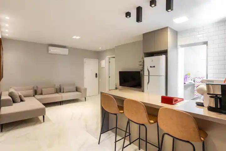Estudio Aconchegante Frontal Praia Barra - 2 Suites Рио-де-Жанейро Экстерьер фото