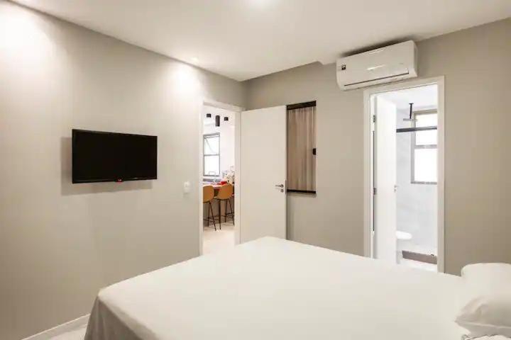 Estudio Aconchegante Frontal Praia Barra - 2 Suites Рио-де-Жанейро Экстерьер фото